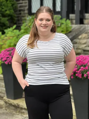 [50% OFF] Mimi reversible neckline dolman top [SLIGHTLY FLAWED] FINAL SALE
