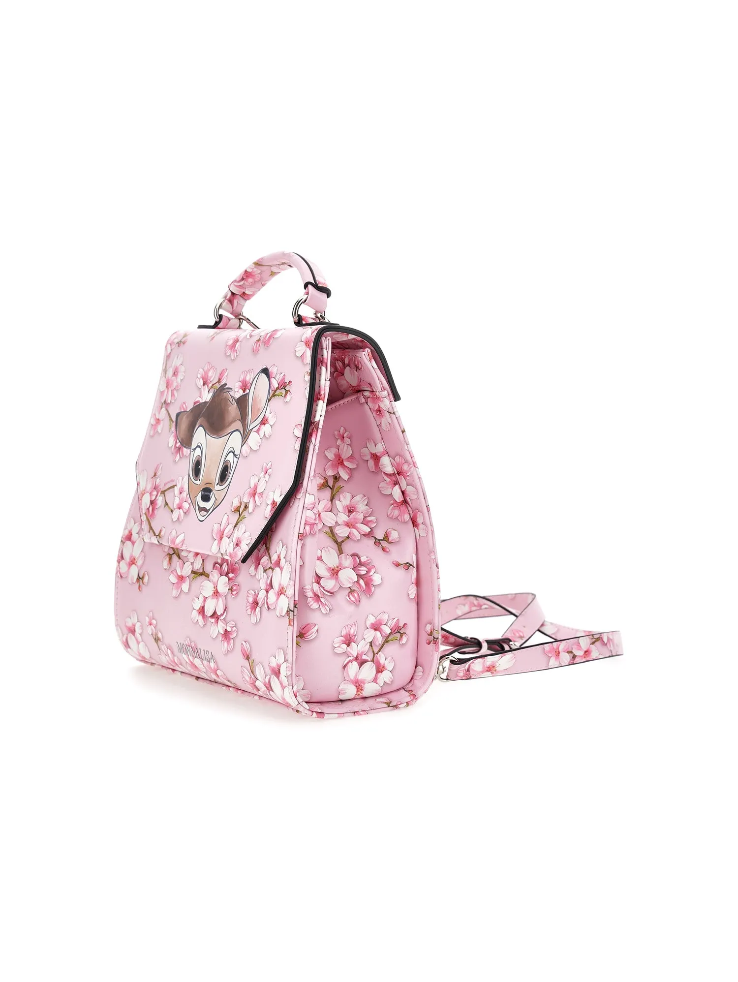 Bambi coated fabric backpack