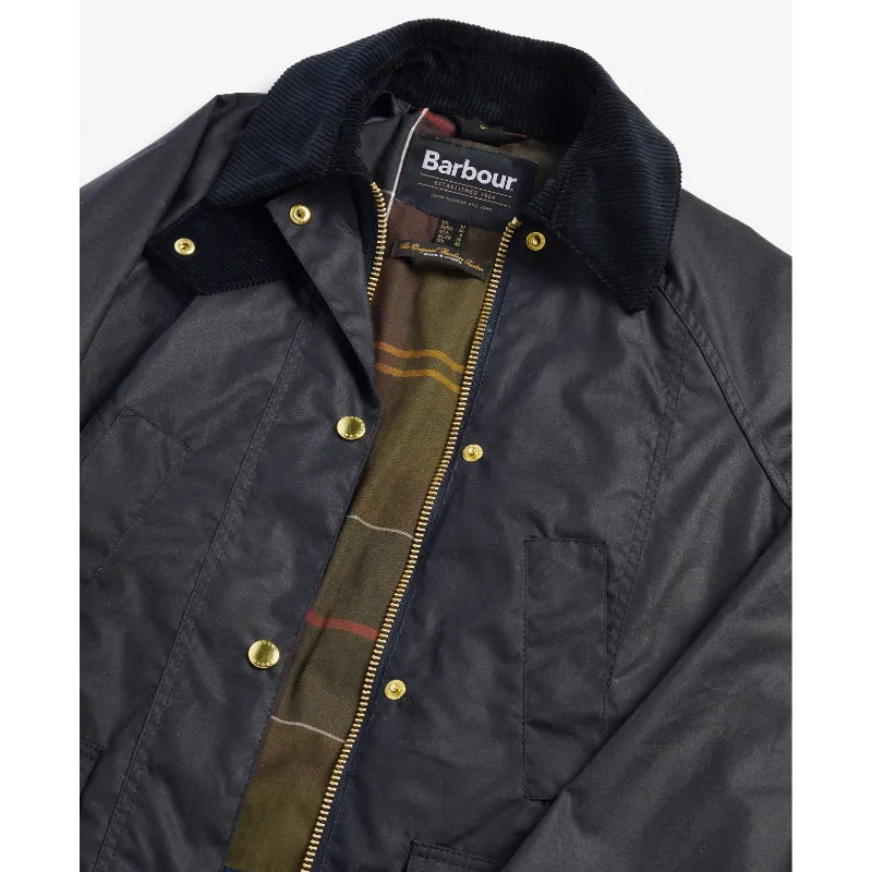 Barbour Modern Beadnell Ladies Wax Jacket - Navy/Classic