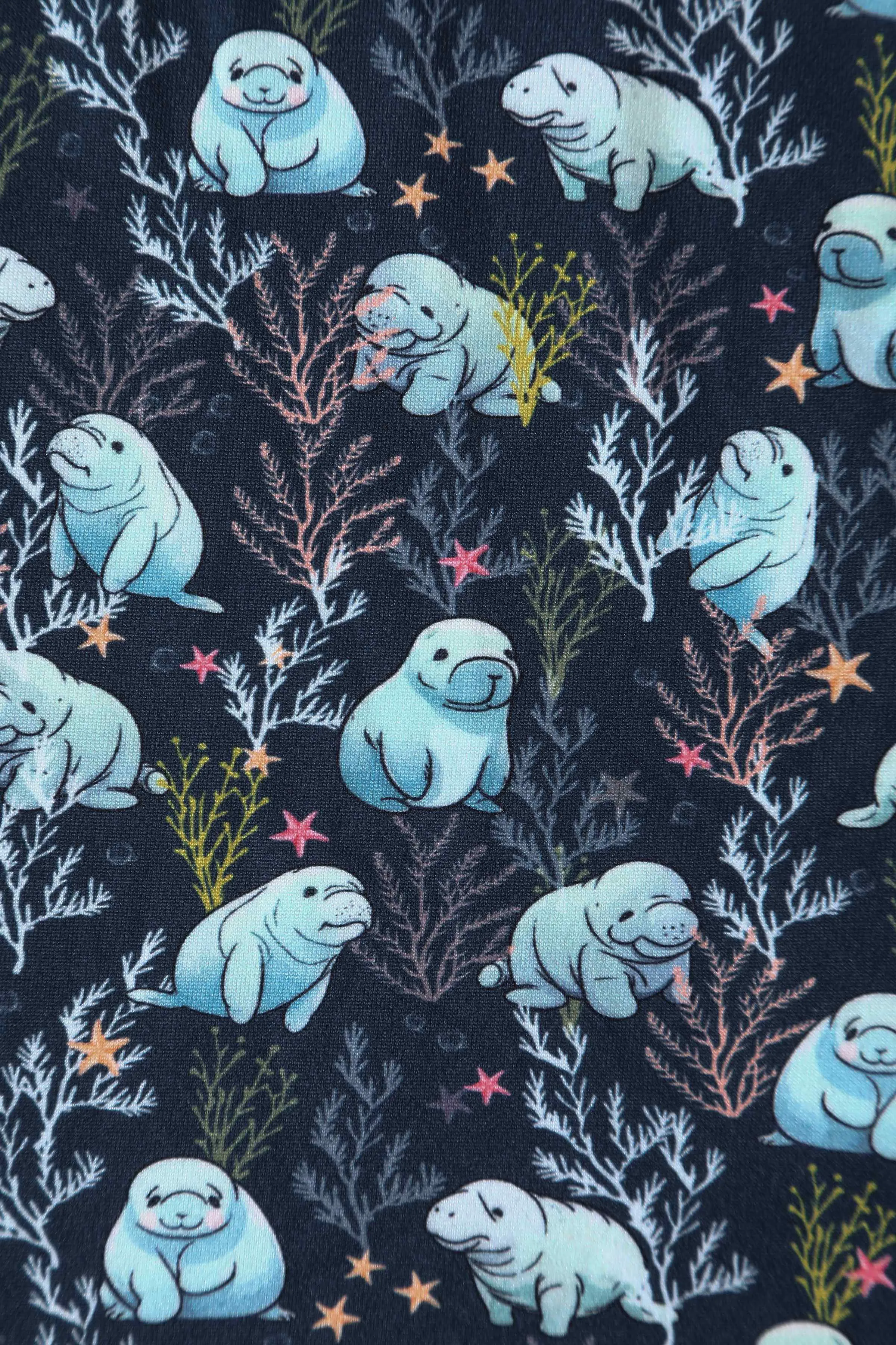 Billie Blue Manatee Long Sleeved Dress
