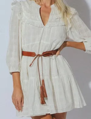 Cleobella Tie Belt - Cognac