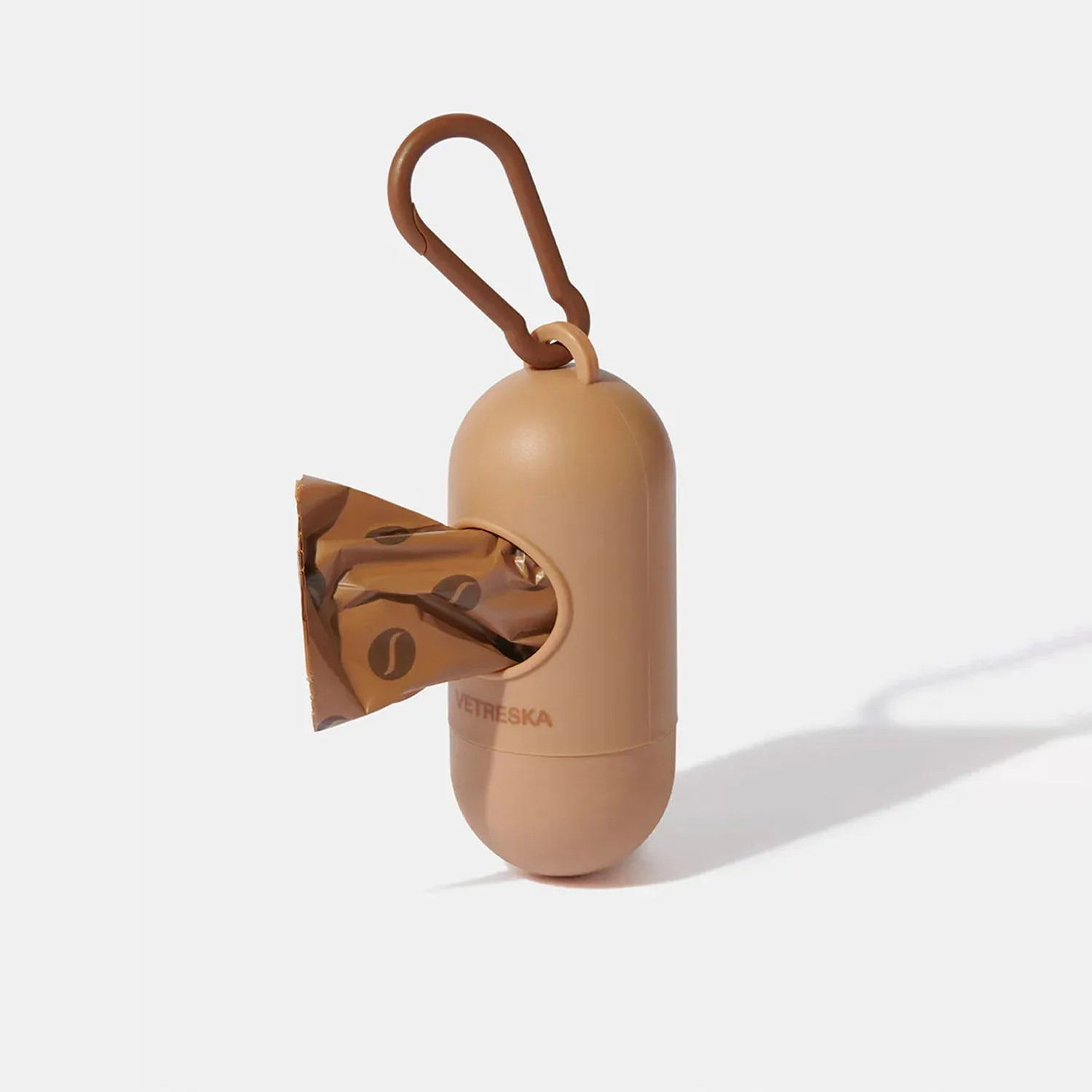Coffee Scented Pet Waste Bags with Dispenser