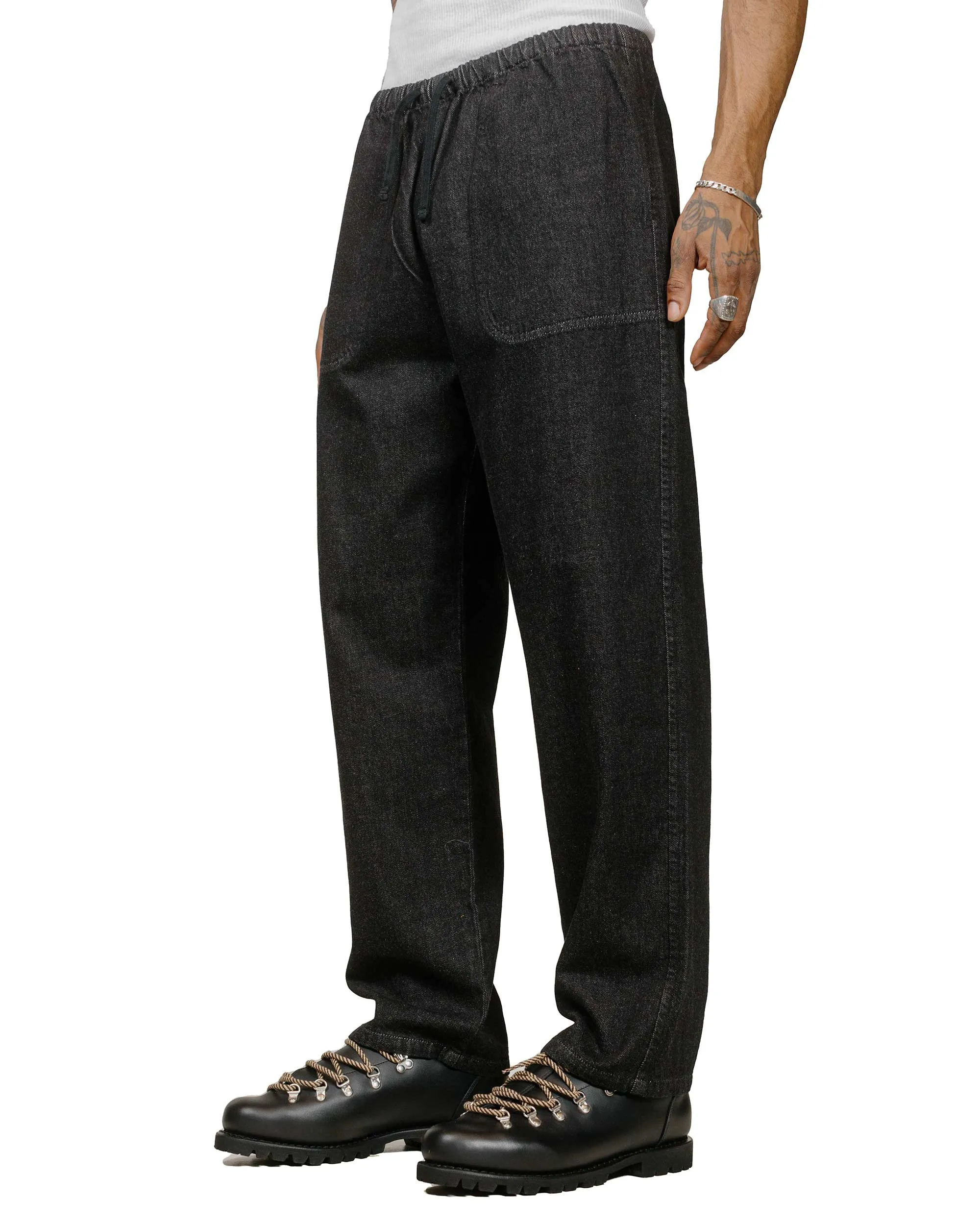 Danton Denim Easy Pants Black