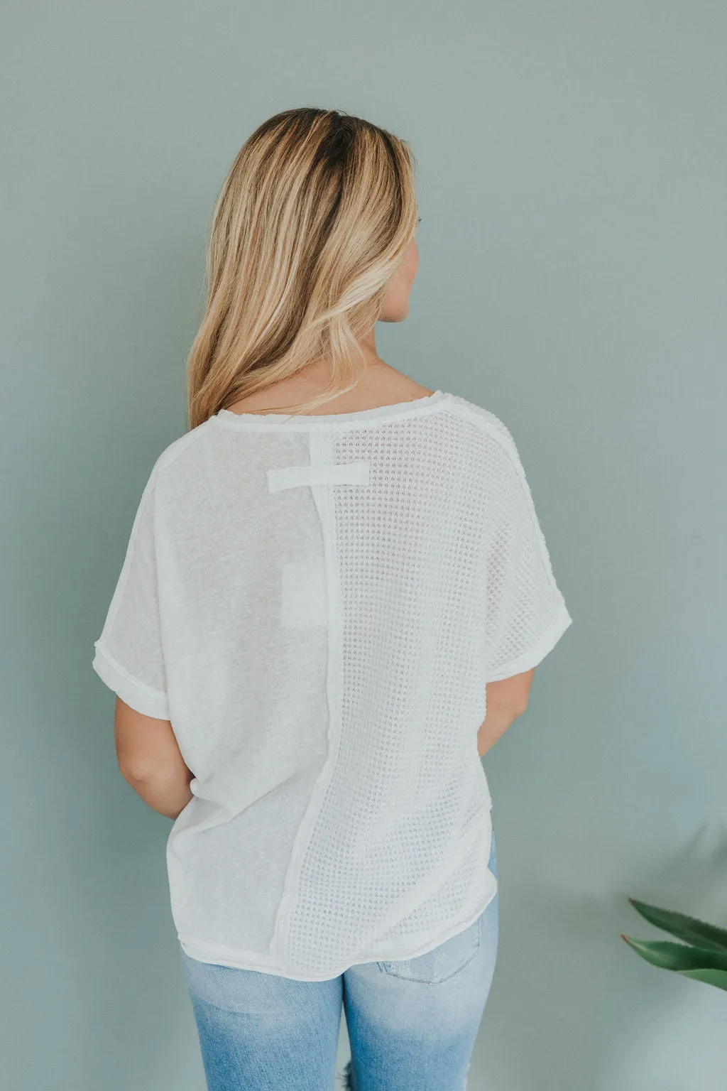 Day By Day V-Neck Tee
