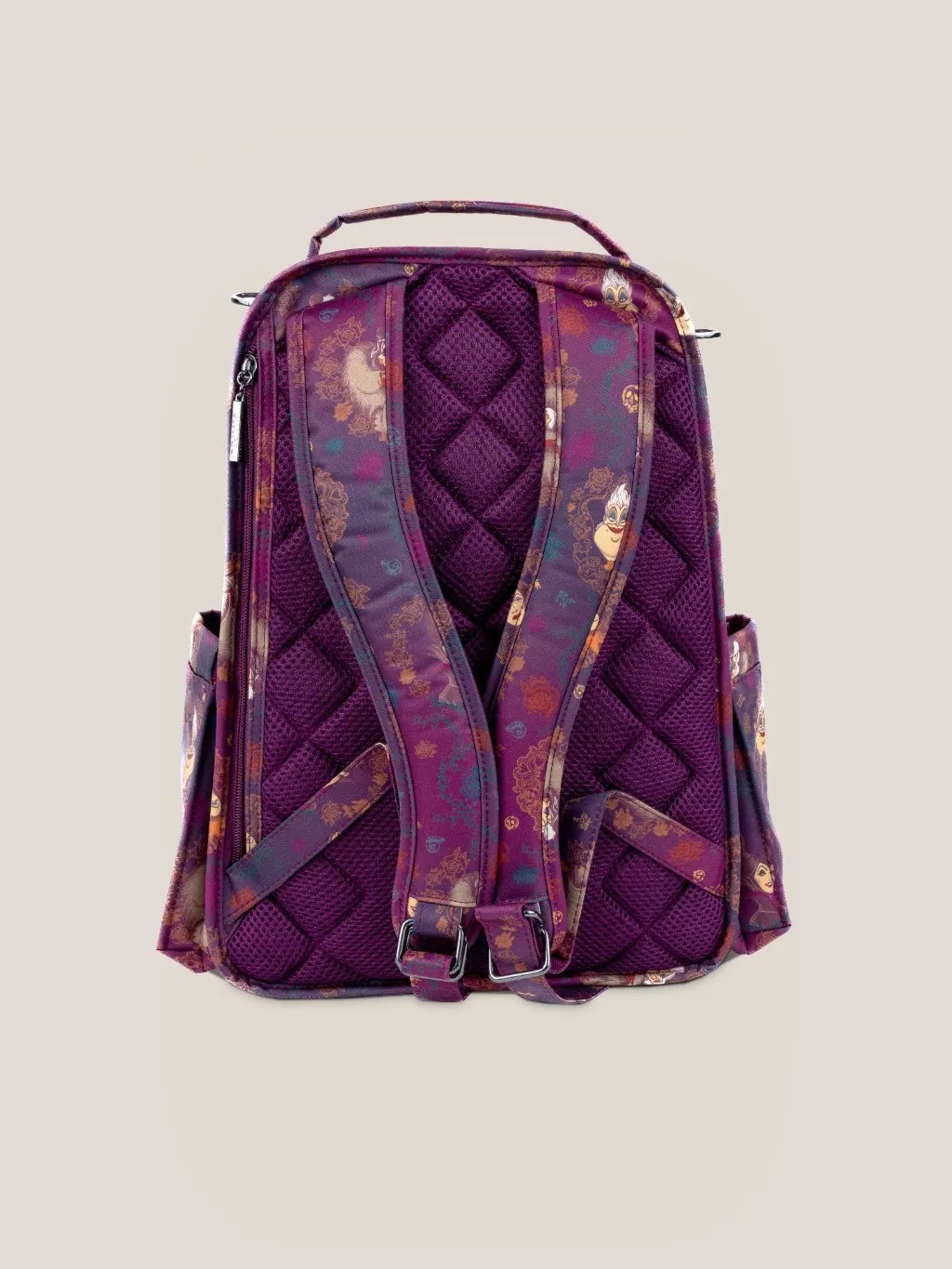 Disney Villains Be Right Back Diaper Bag Backpack - Dark Purple