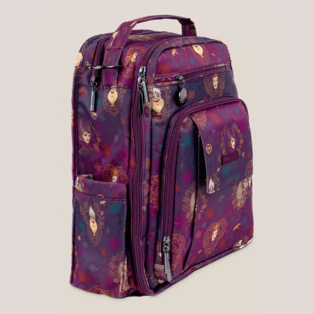 Disney Villains Be Right Back Diaper Bag Backpack - Dark Purple