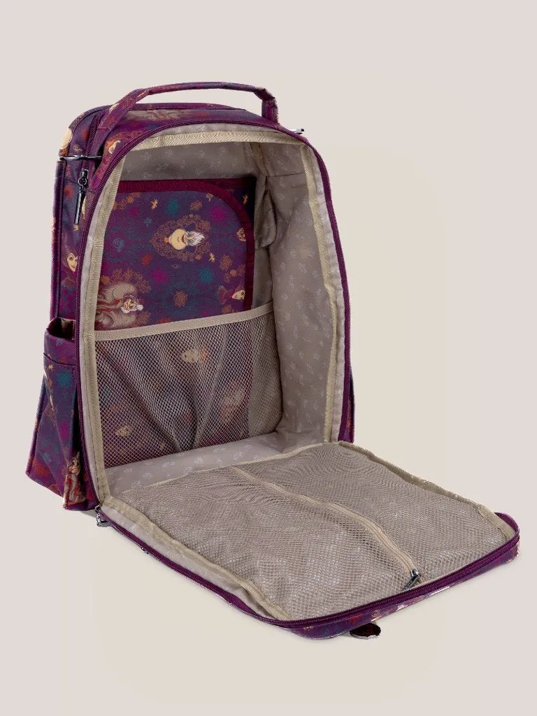 Disney Villains Be Right Back Diaper Bag Backpack - Dark Purple