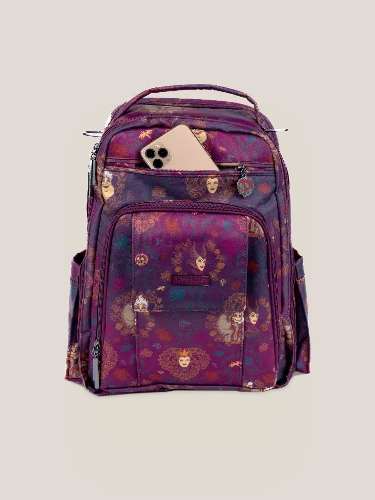 Disney Villains Be Right Back Diaper Bag Backpack - Dark Purple