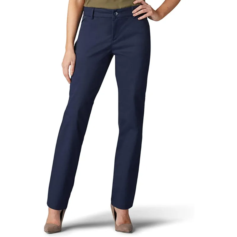 Easy Care Straight Pants For Women