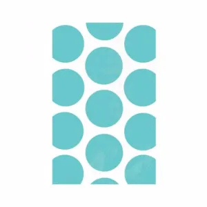 Favor Party Bags Robin's Egg Blue & White Polka Dots - Pack of 10