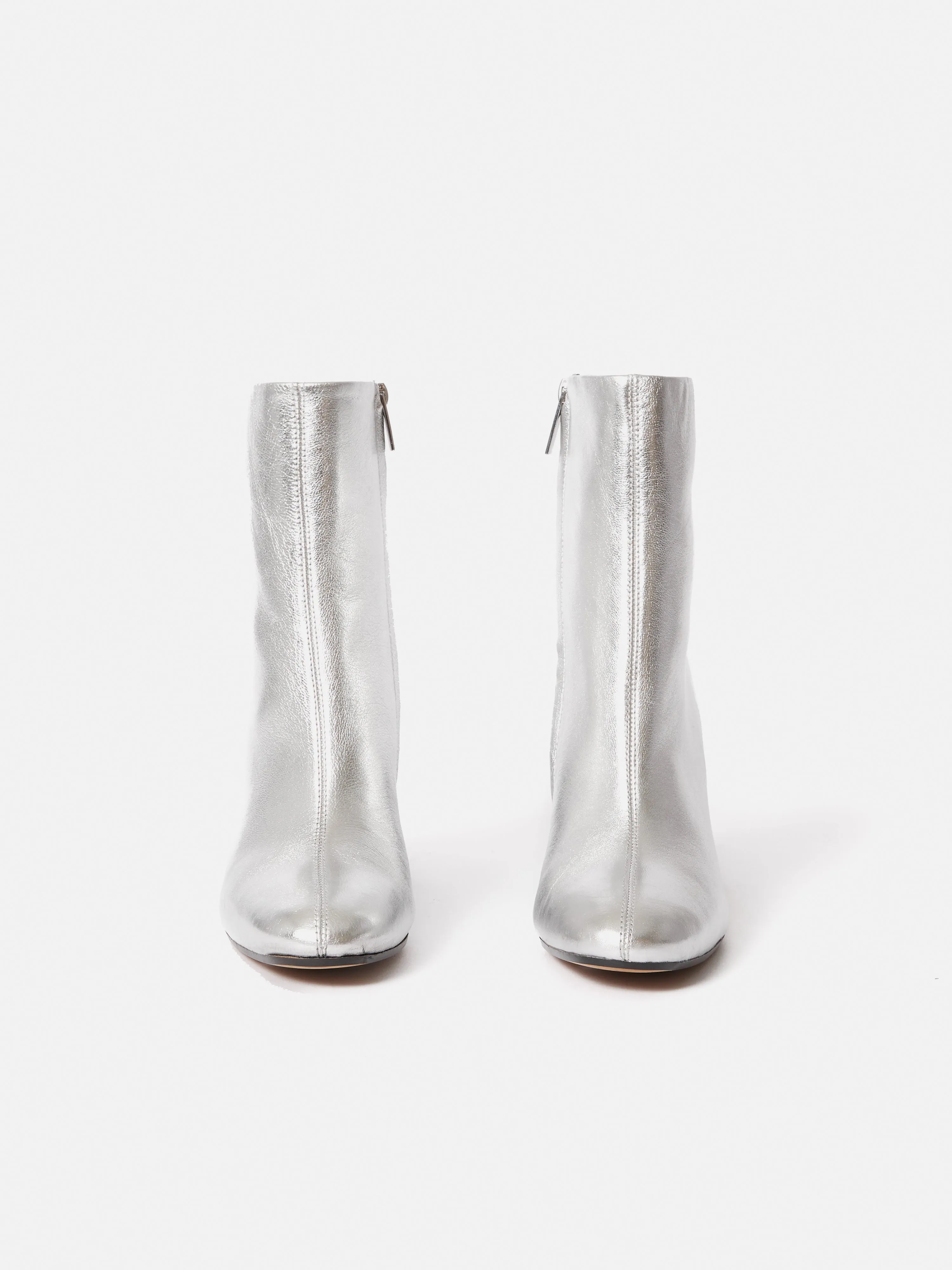 Fulham Ankle Boot | Silver