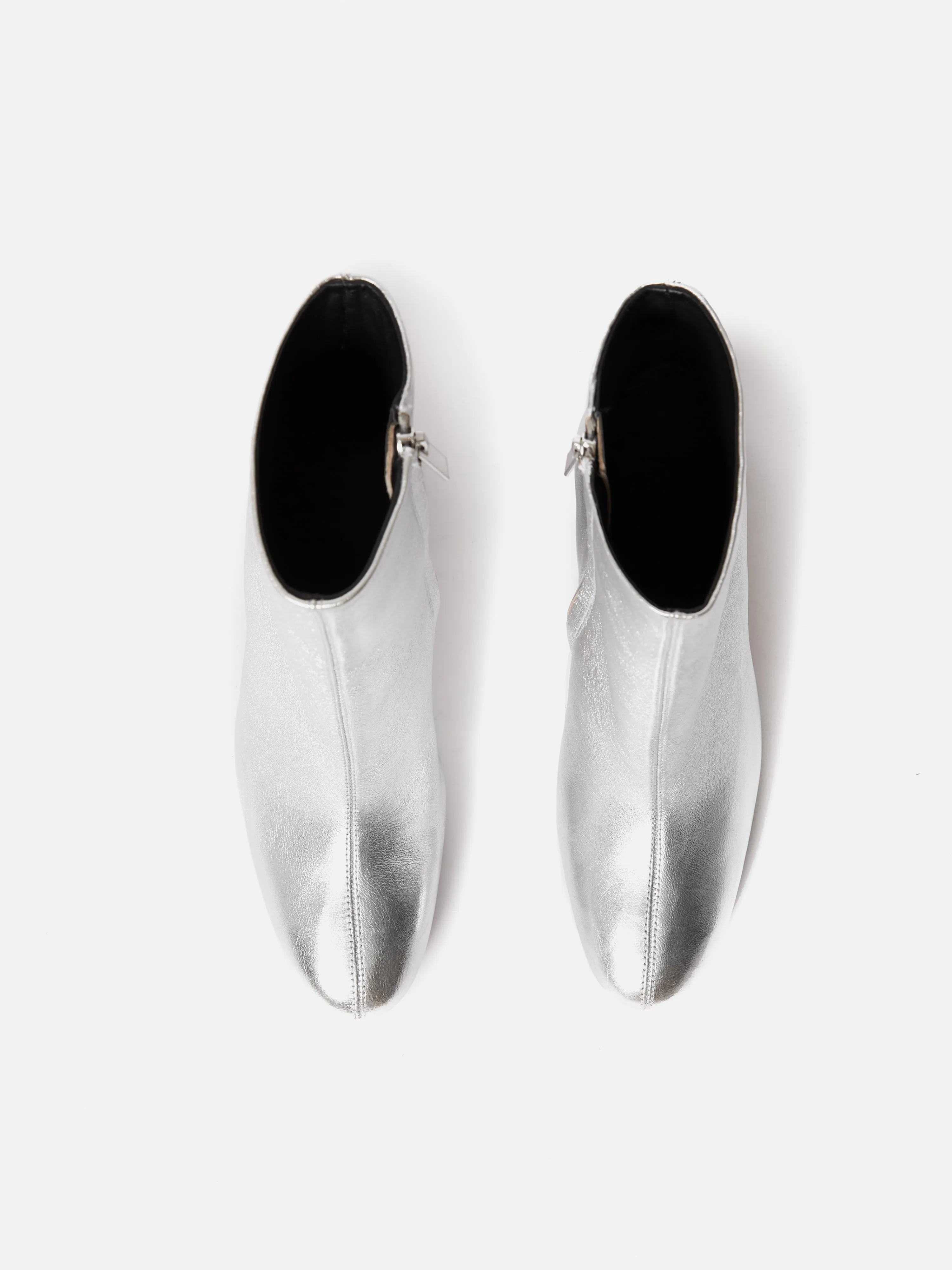 Fulham Ankle Boot | Silver