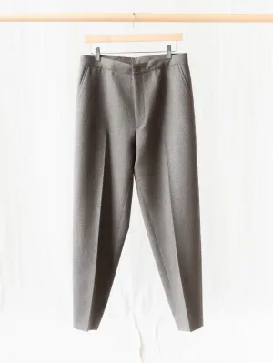 High Waisted Easy Trousers - Pin Plaid