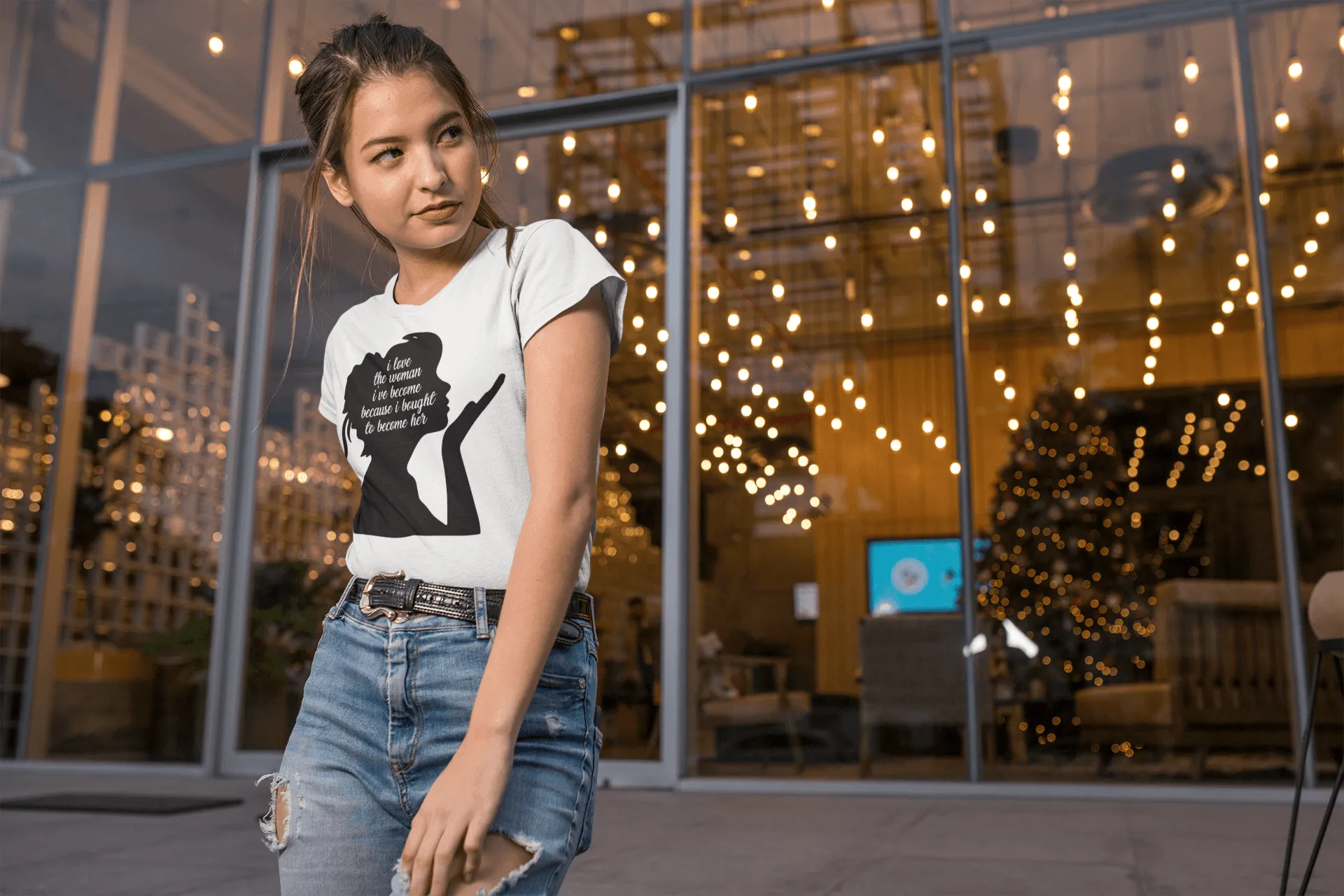 I LOVE THE WOMEN I BECOME T-shirt