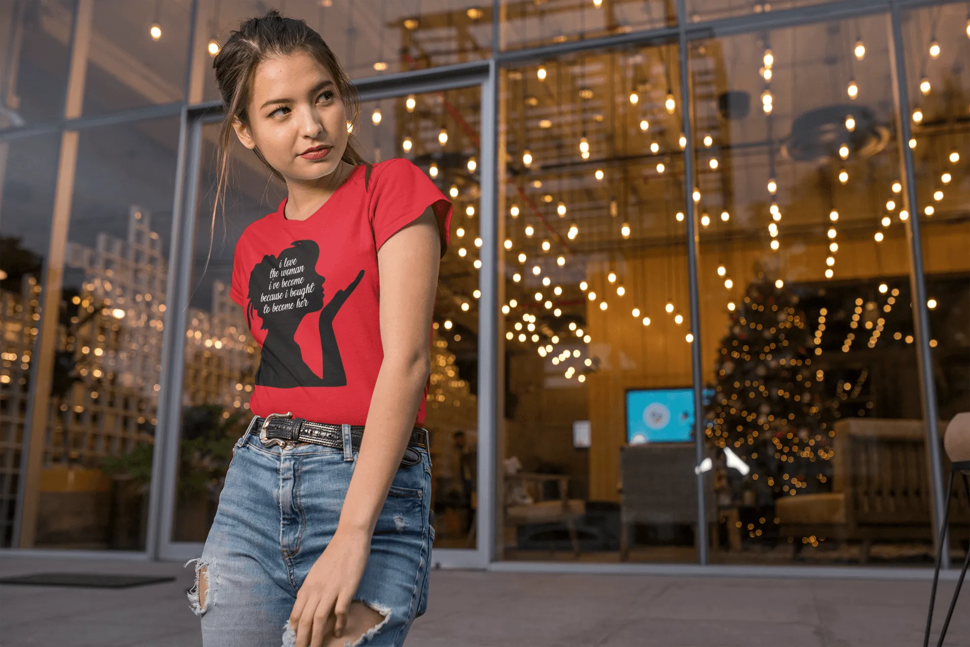I LOVE THE WOMEN I BECOME T-shirt