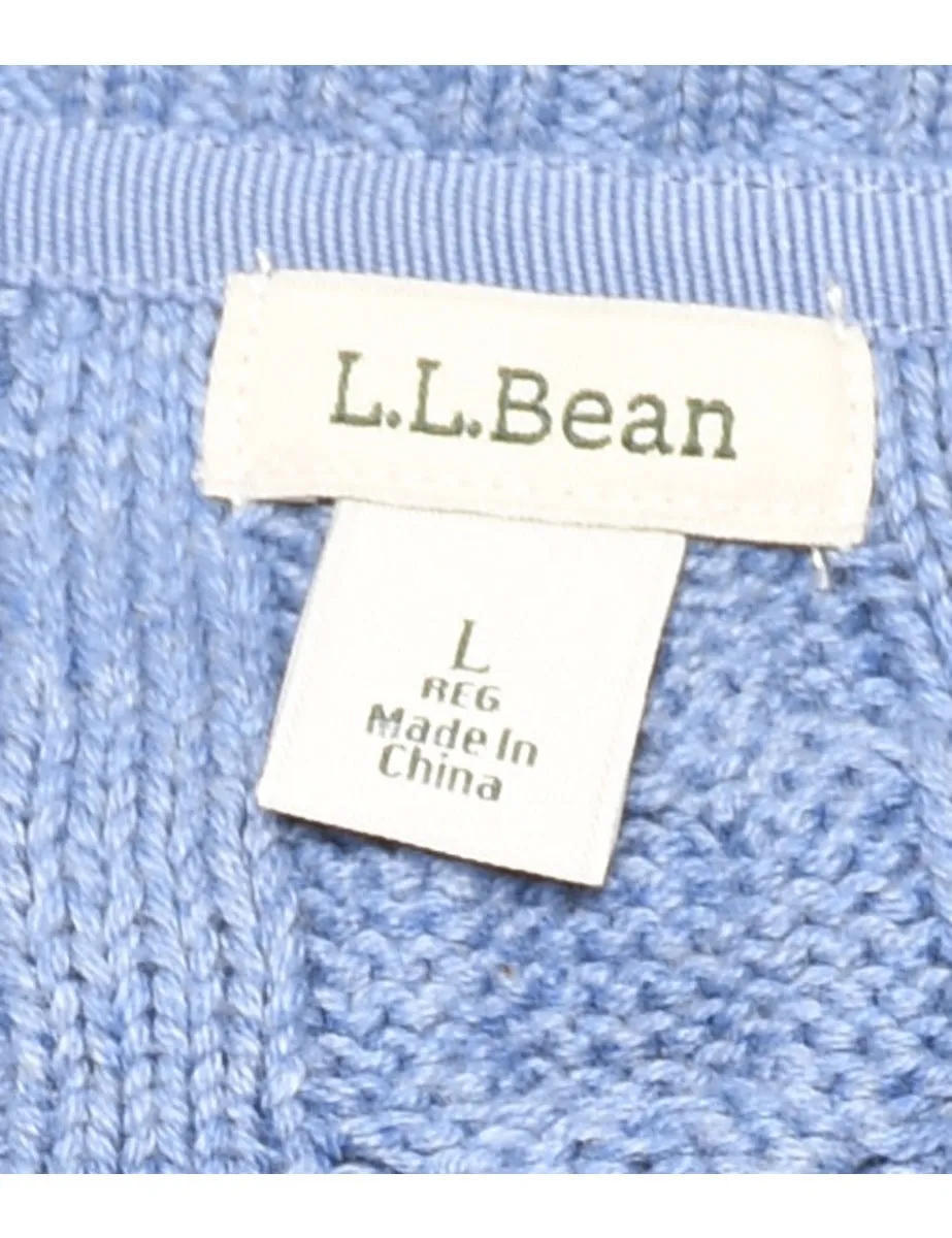 L. L. Bean Cable Knit Cardigan - L