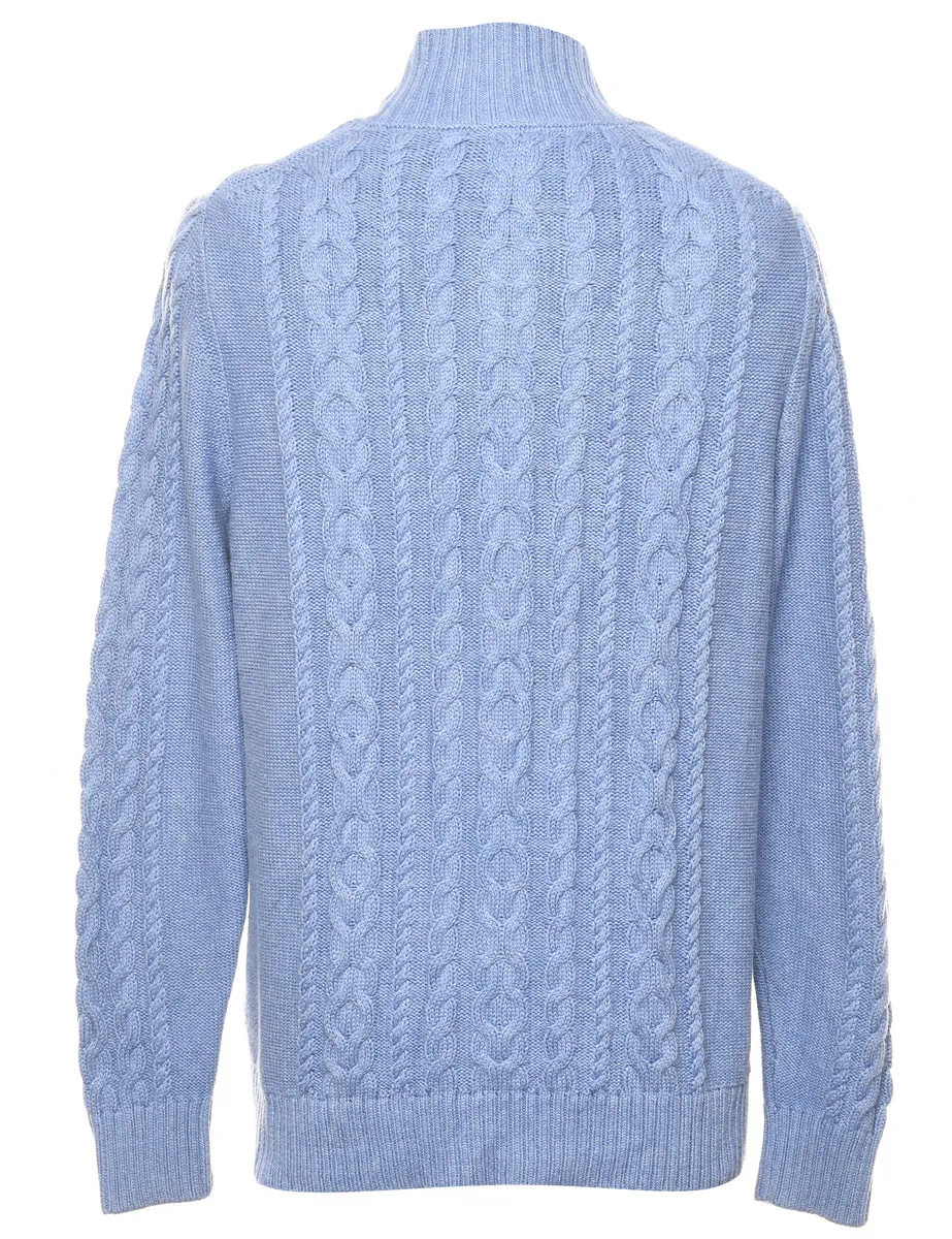 L. L. Bean Cable Knit Cardigan - L