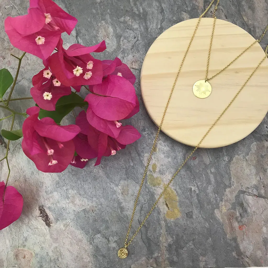 Layered North Star Bullet Necklace by SLATE   SALT