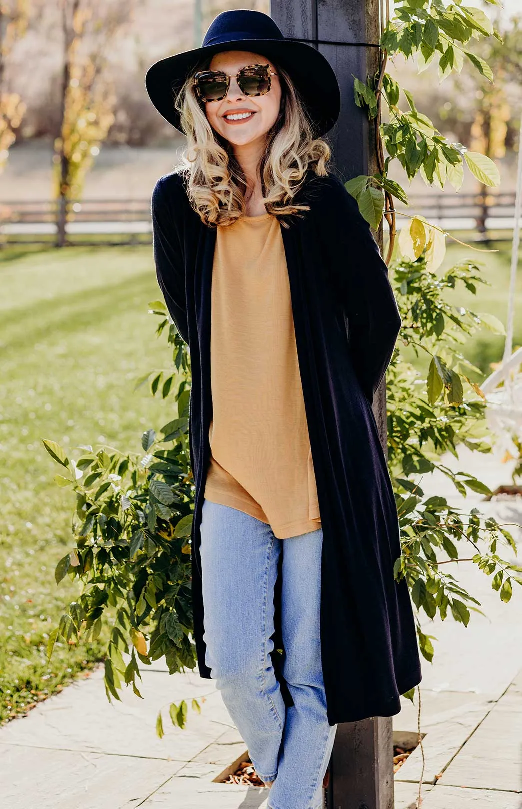 Long Drape Cardigan