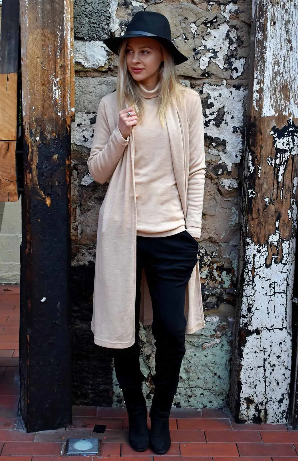 Long Drape Cardigan