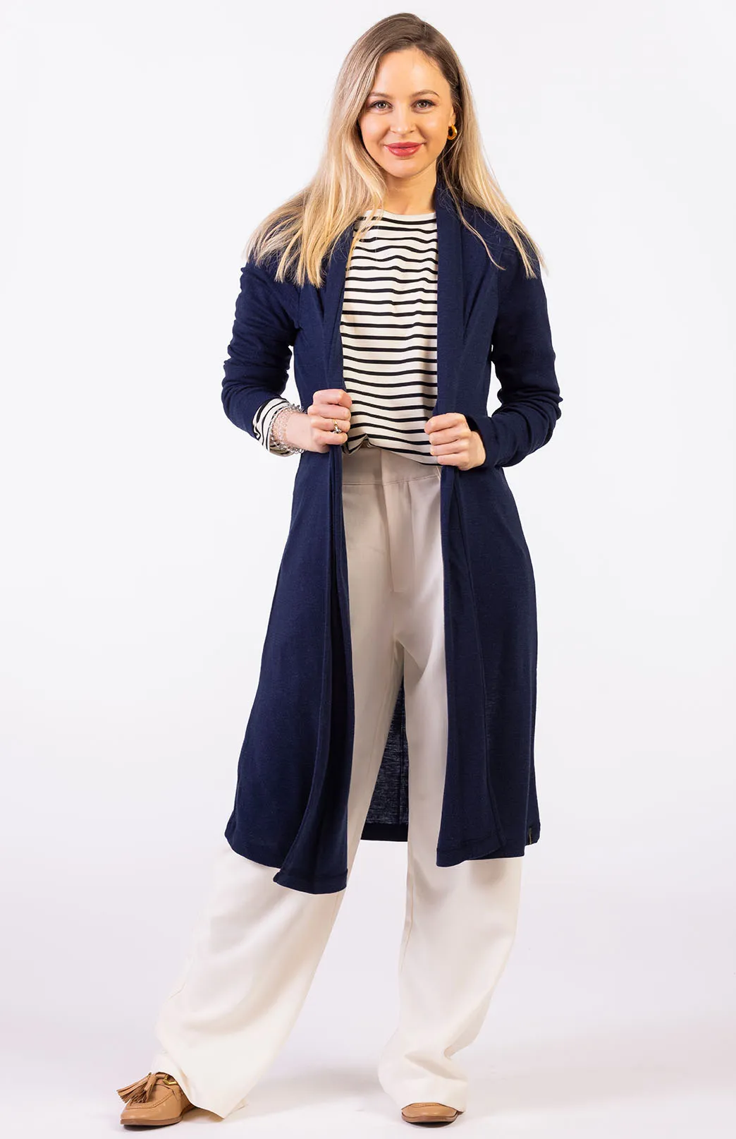 Long Drape Cardigan