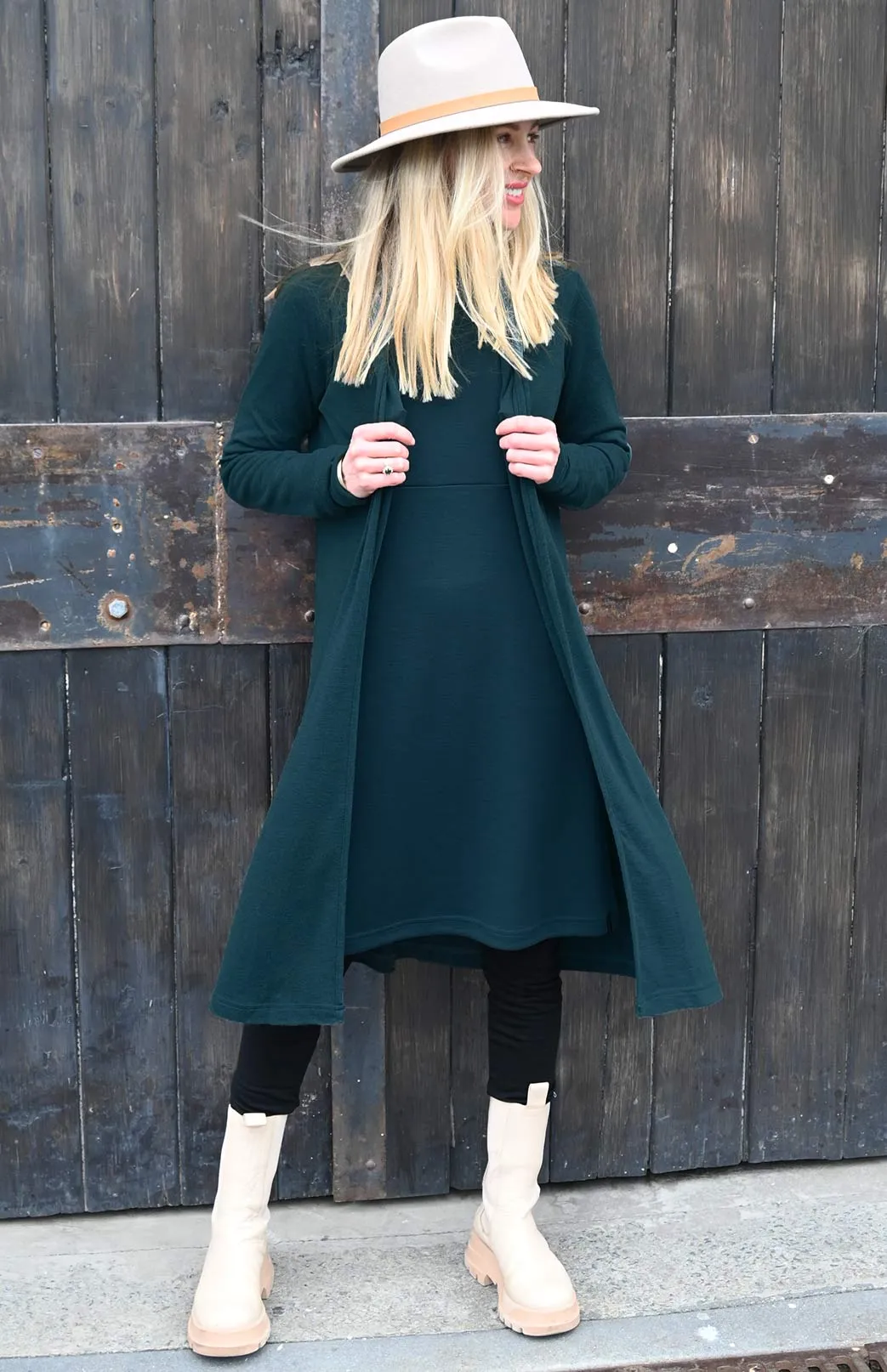 Long Drape Cardigan