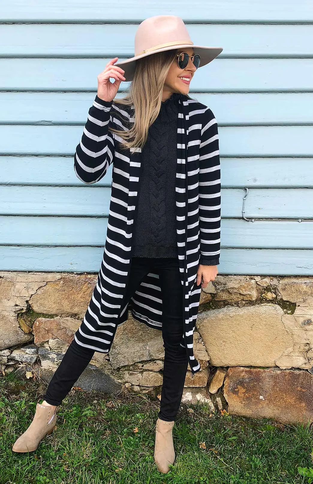 Long Drape Cardigan