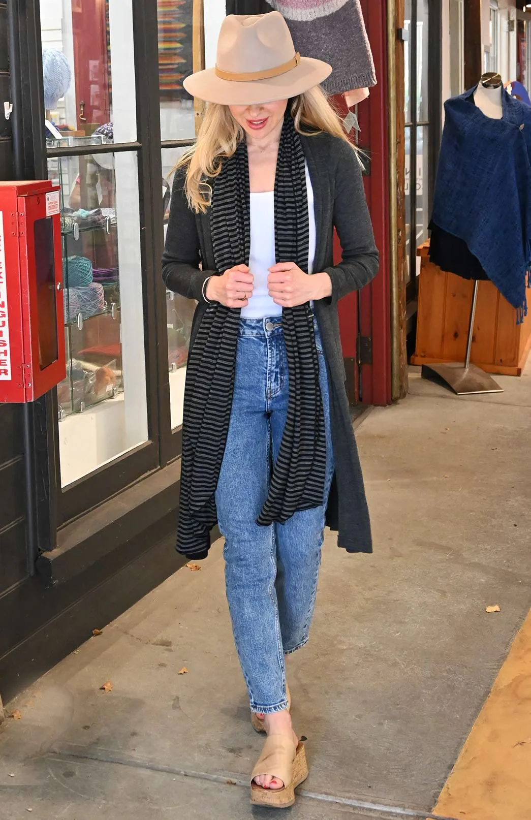 Long Drape Cardigan