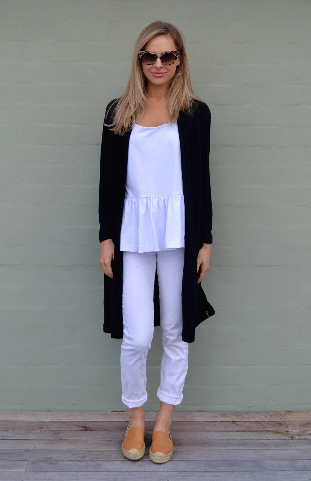 Long Drape Cardigan