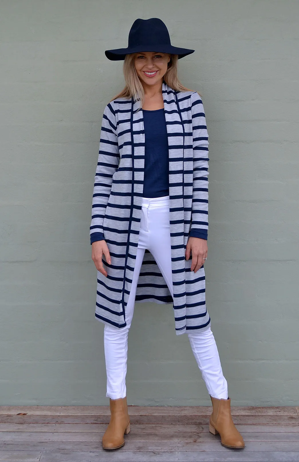 Long Drape Cardigan