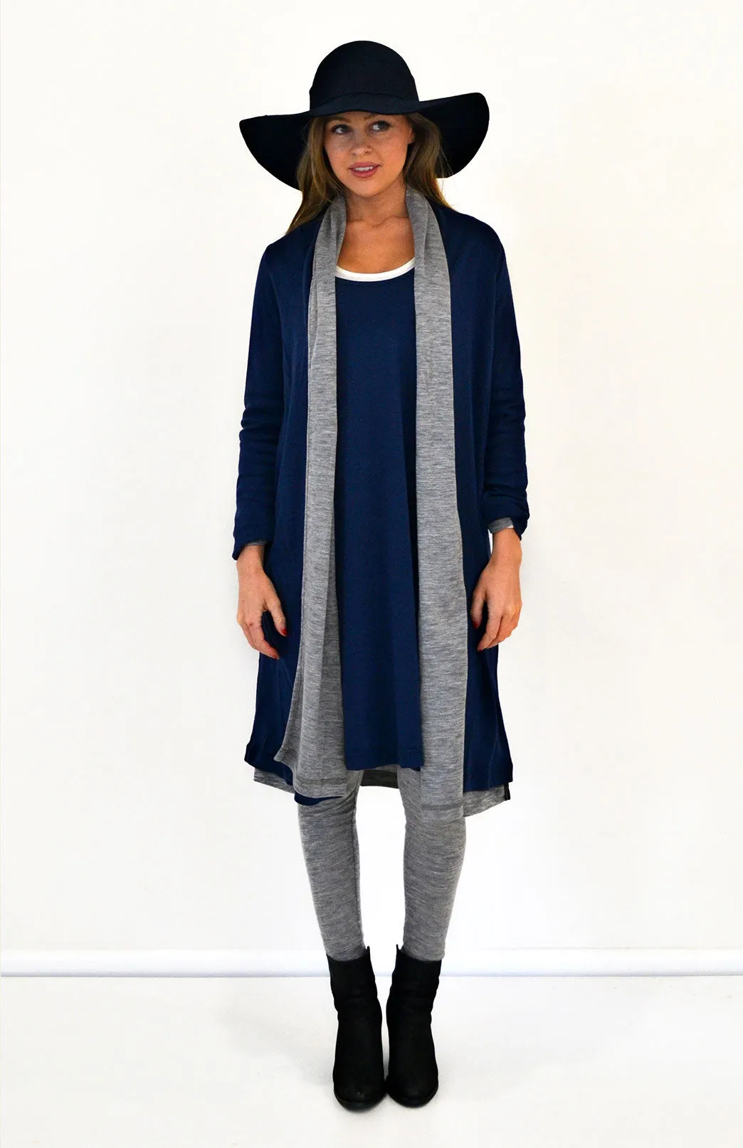 Long Drape Cardigan