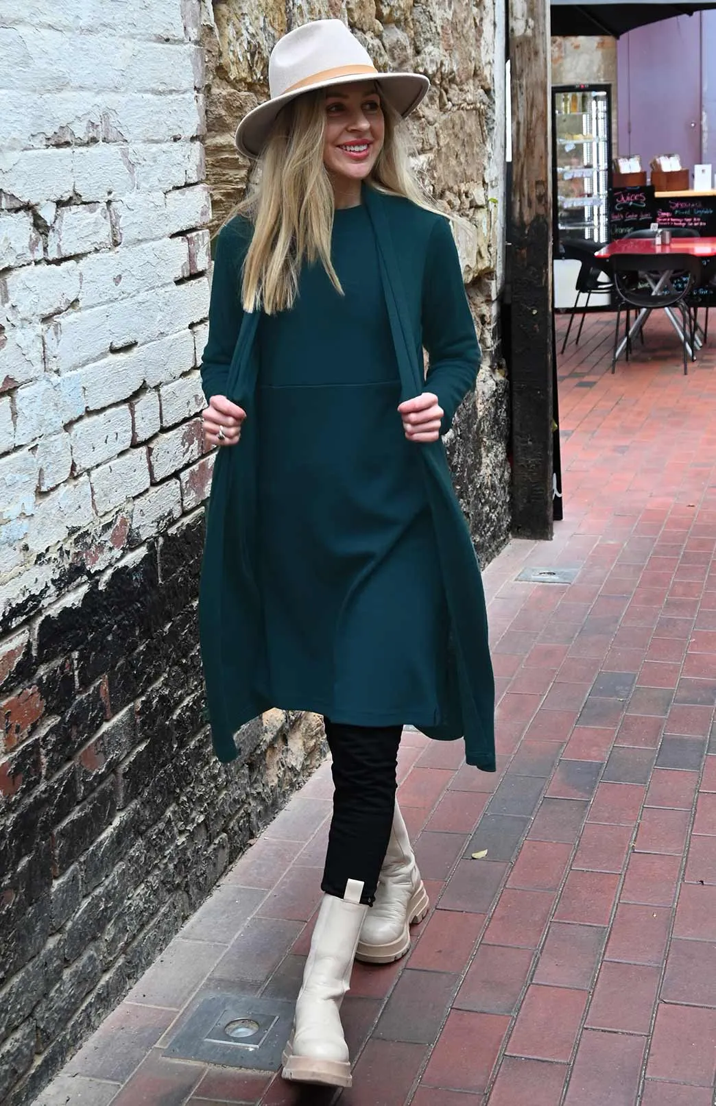Long Drape Cardigan