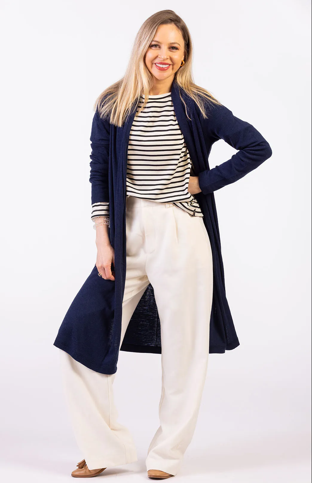 Long Drape Cardigan