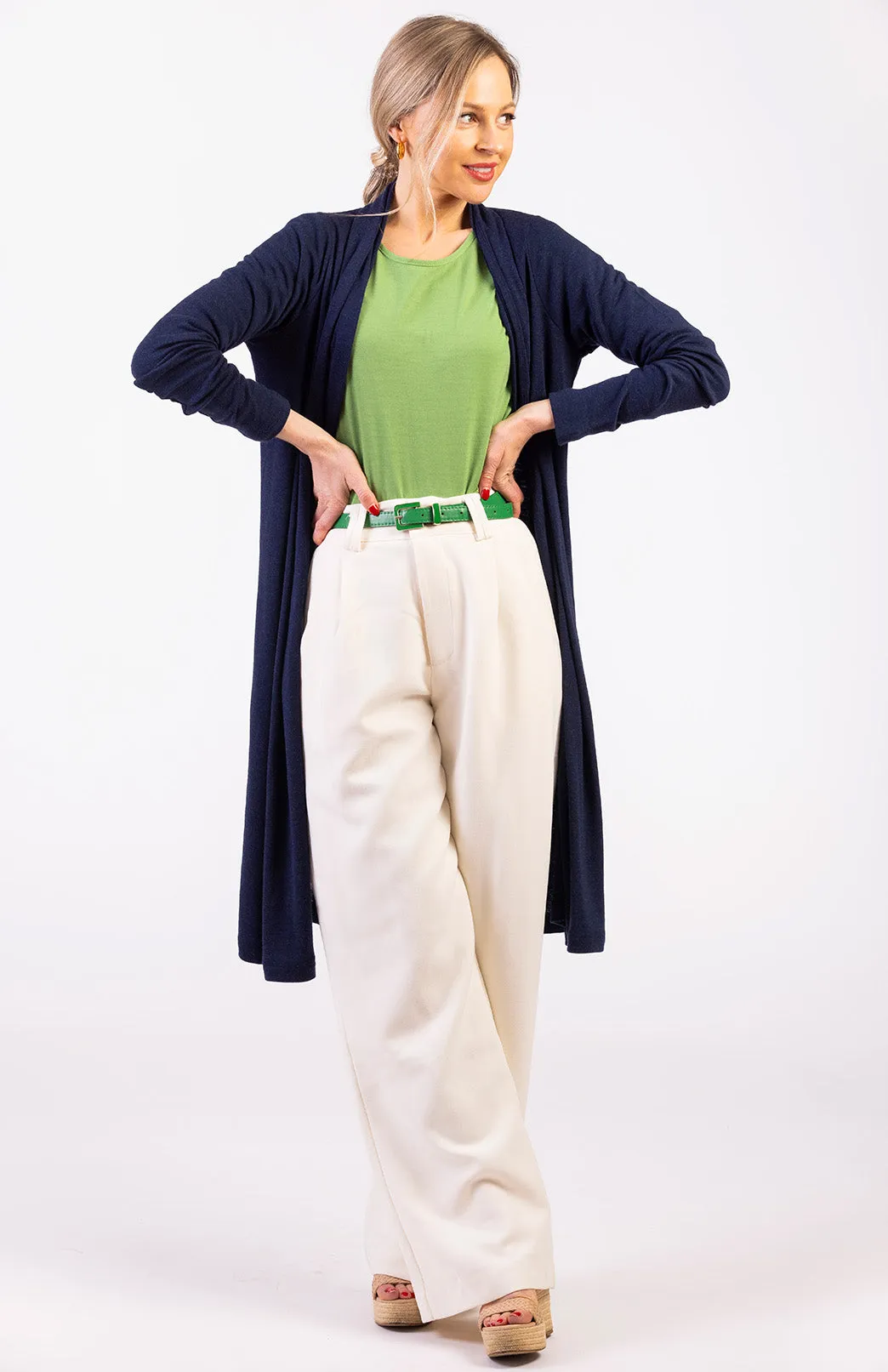 Long Drape Cardigan