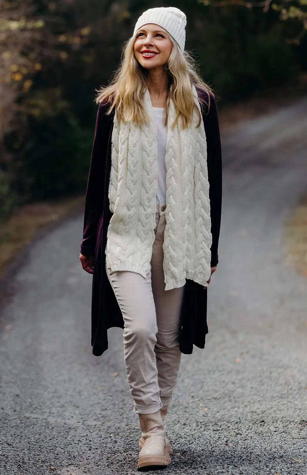 Long Drape Cardigan