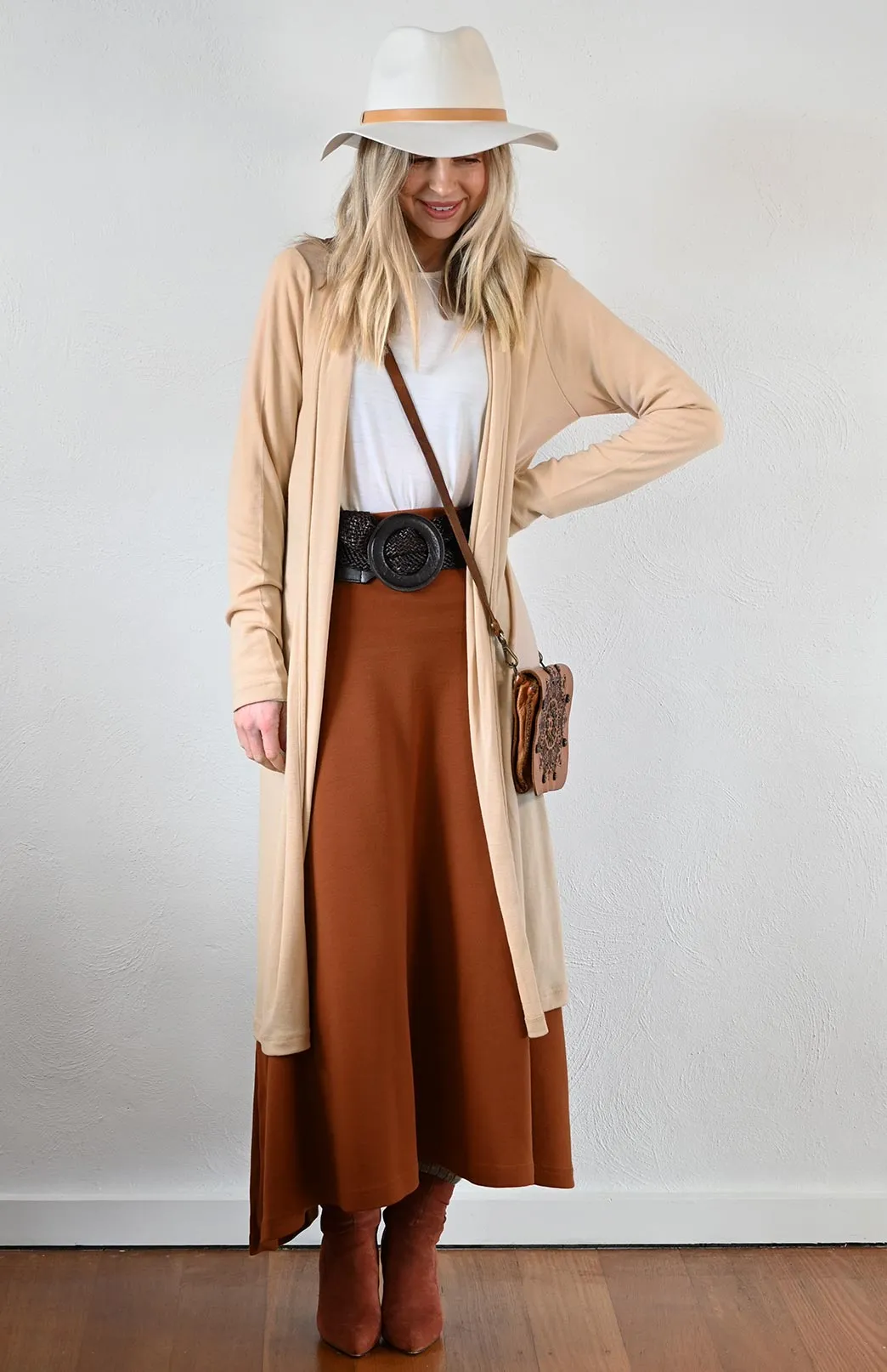 Long Drape Cardigan