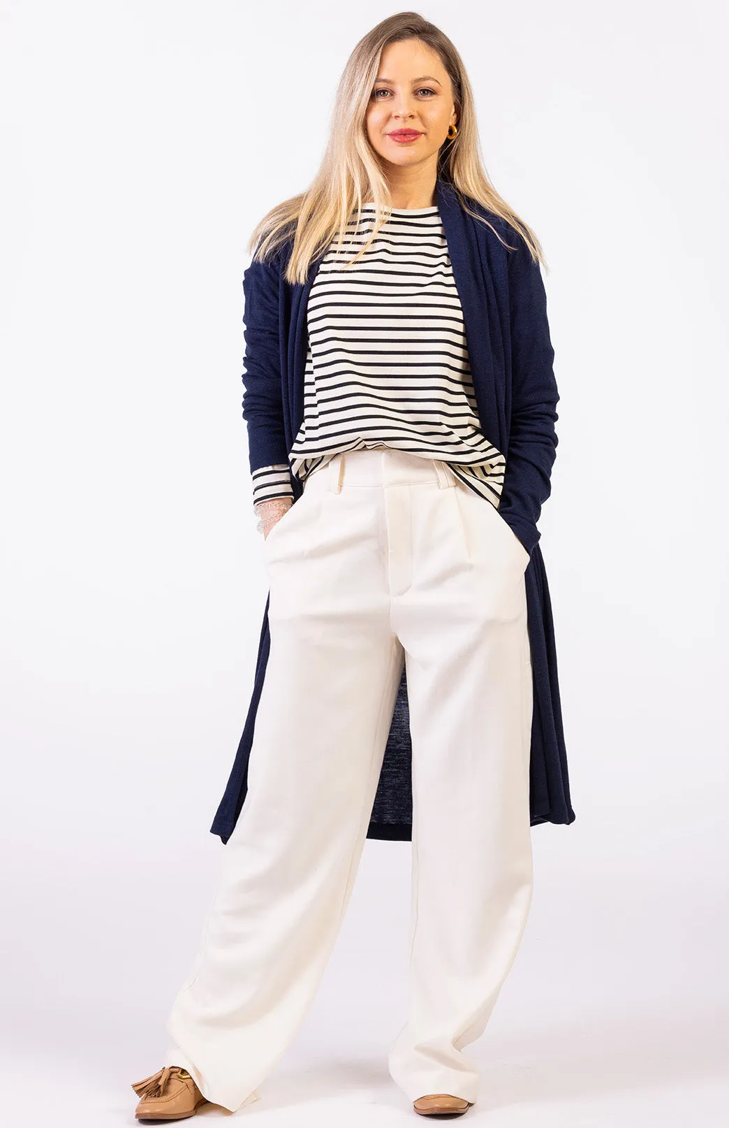 Long Drape Cardigan