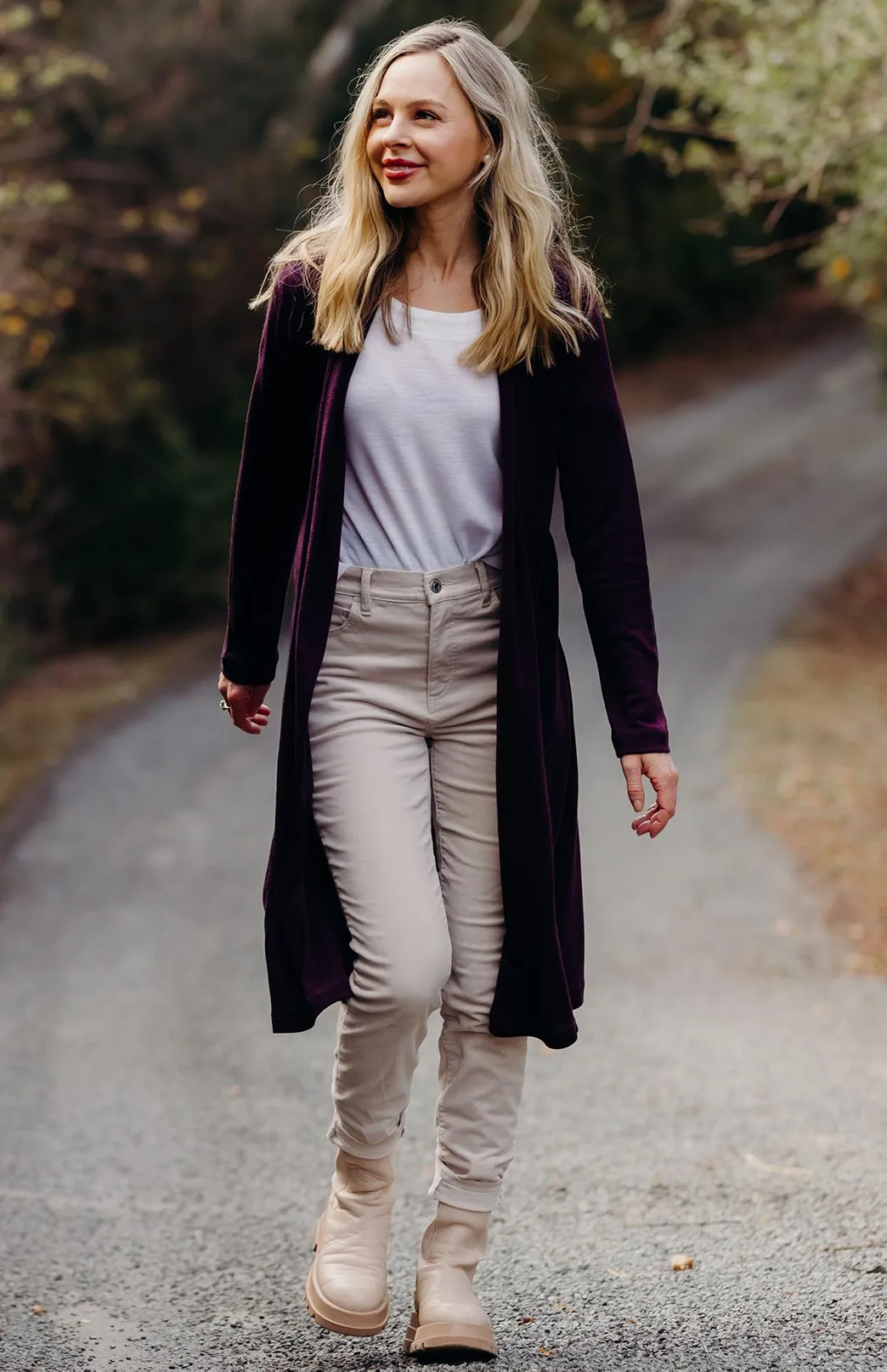 Long Drape Cardigan