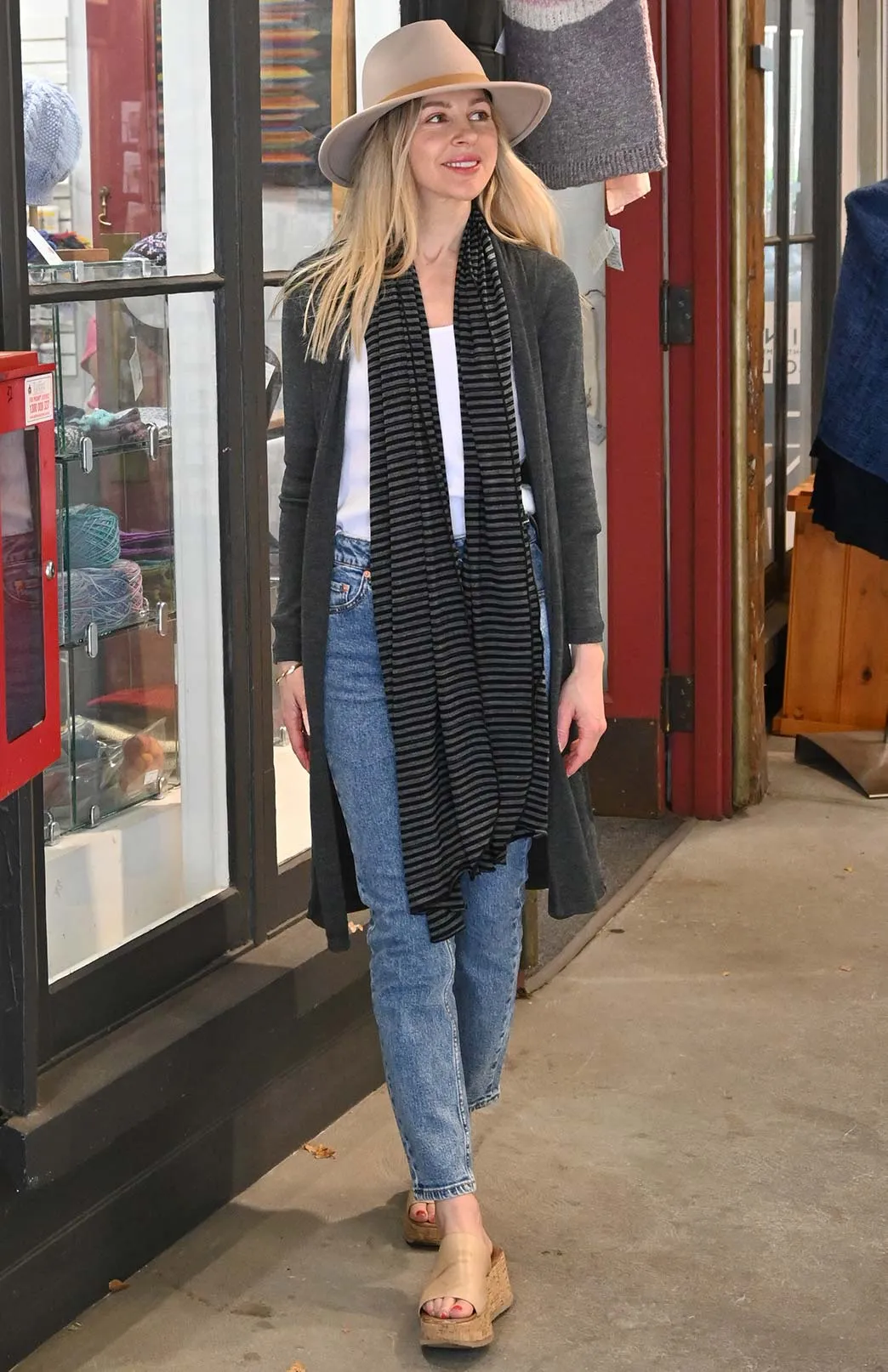 Long Drape Cardigan