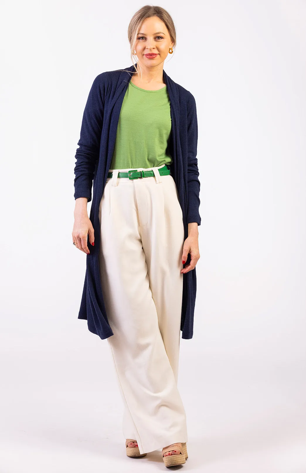 Long Drape Cardigan