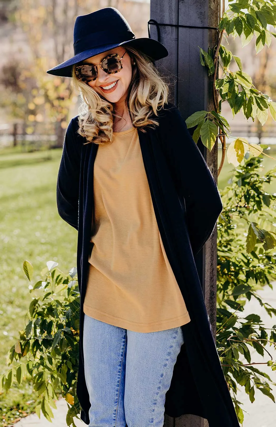 Long Drape Cardigan