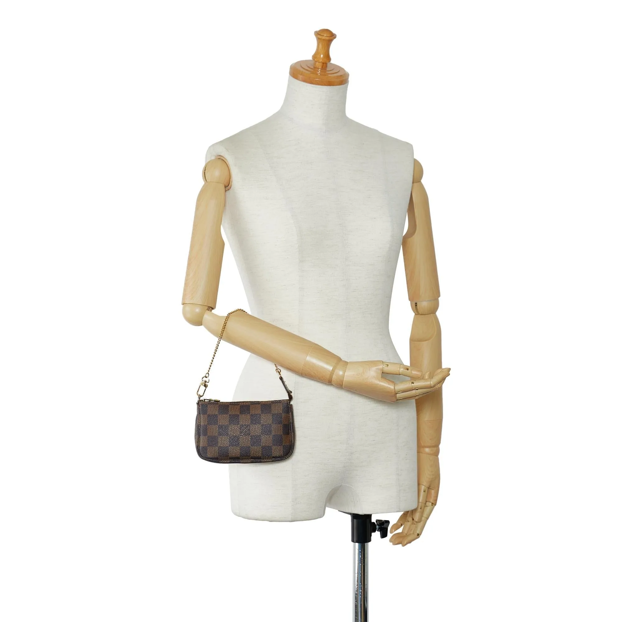 Louis Vuitton Damier Ebene Mini Pochette Accessoires (SHG-kC7aIP)