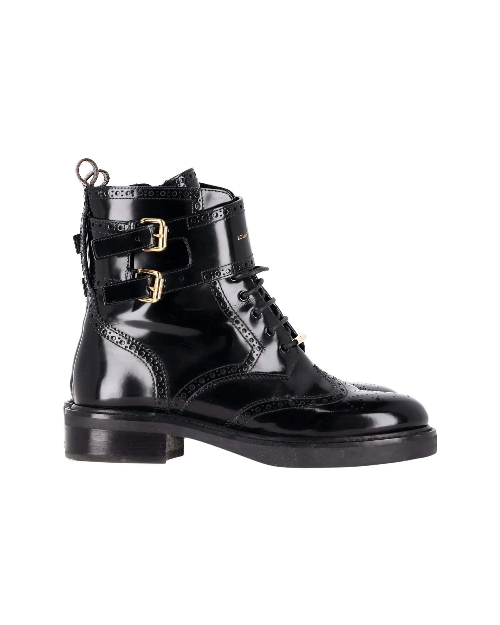 Louis Vuitton Midtown Ankle Boots in Black Leather