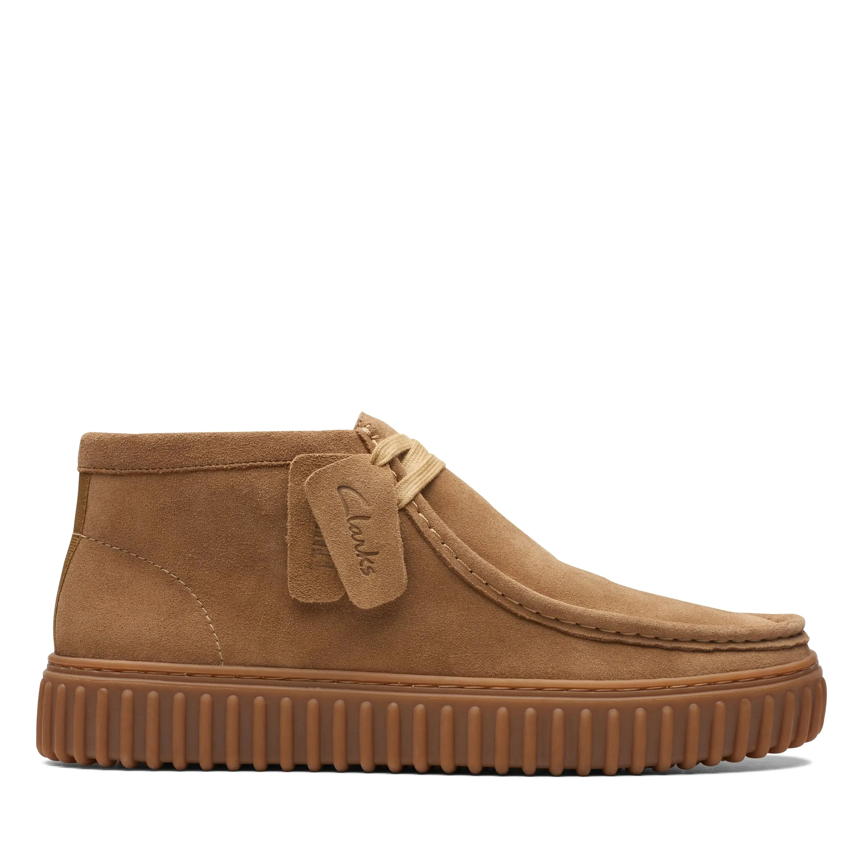 Men's Clarks Torhill Hi  Retro-Inspired Comfort with Modern Appeal