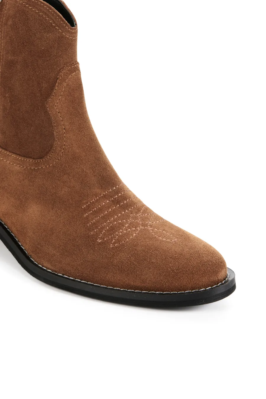 Morgan Boot Suede Cognac