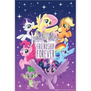 My Little Pony Plastic Party Bags 8pk Friendship Adventures