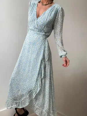 Natasja Frill Wrap Dress