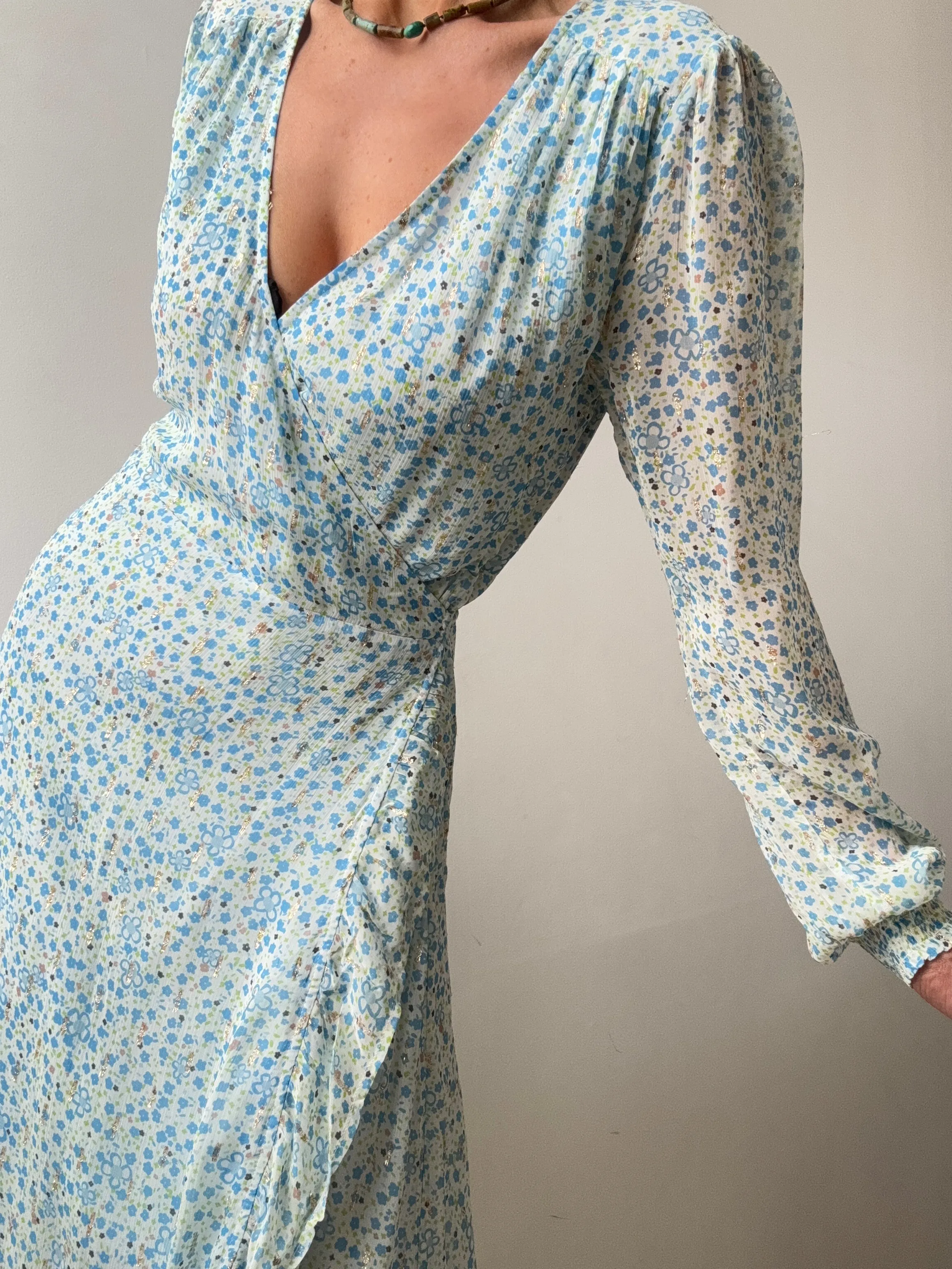 Natasja Frill Wrap Dress