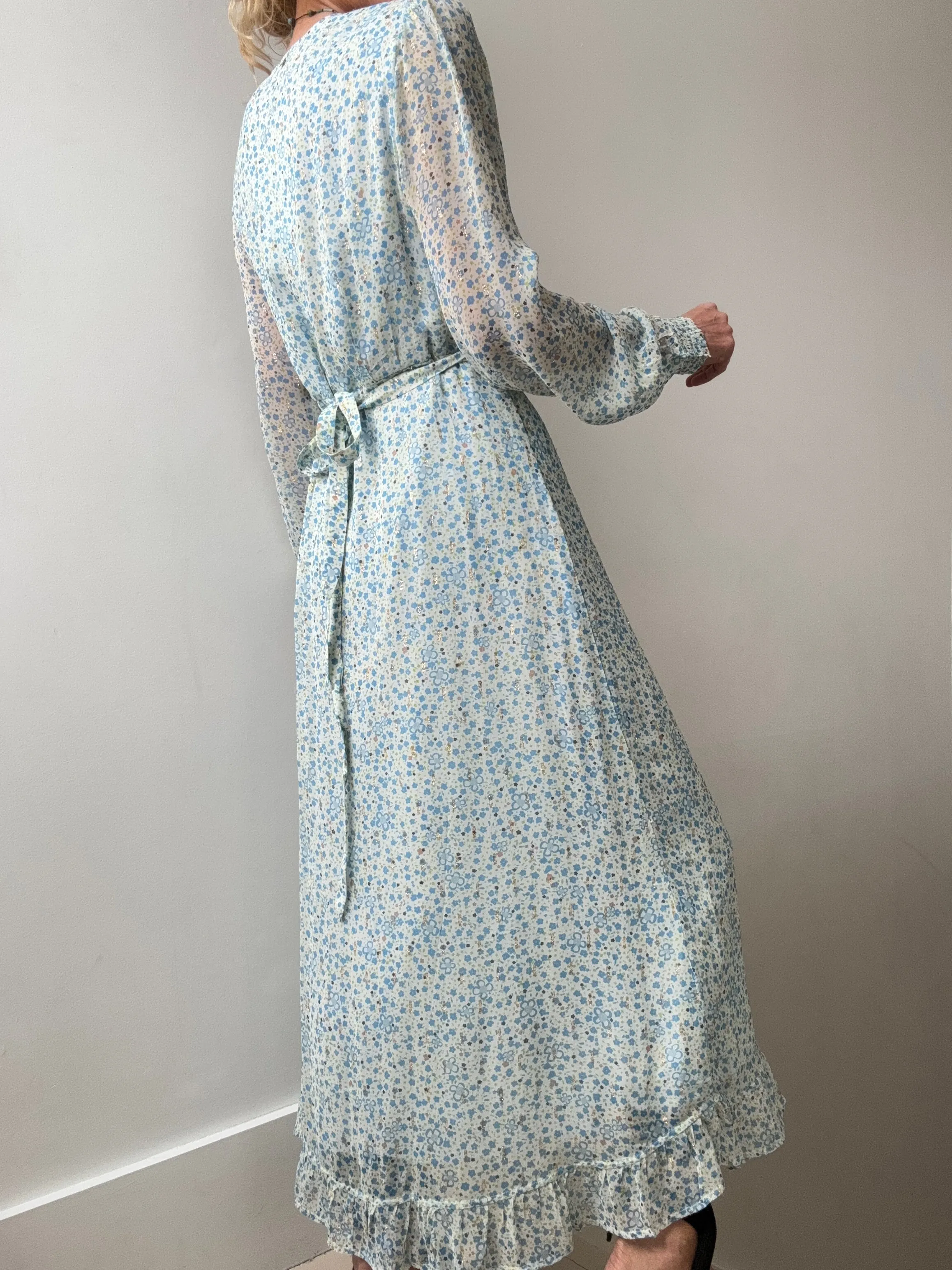 Natasja Frill Wrap Dress