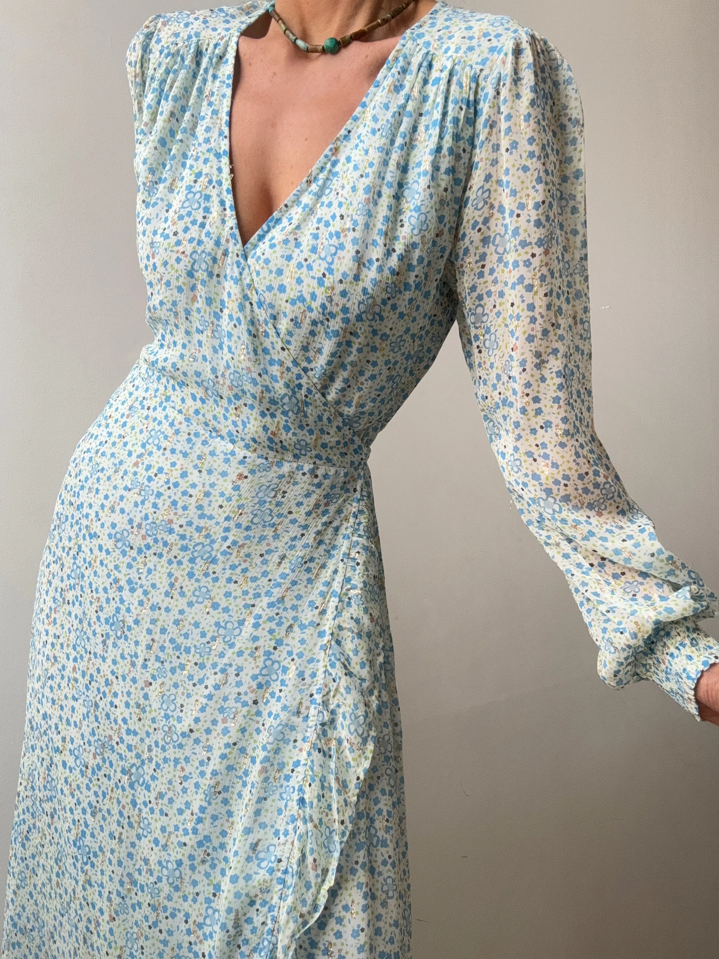 Natasja Frill Wrap Dress